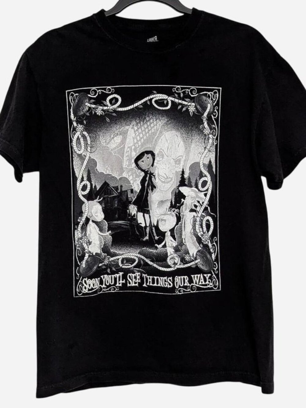 Official LAIKA Studios "Coraline" Graphic Tee